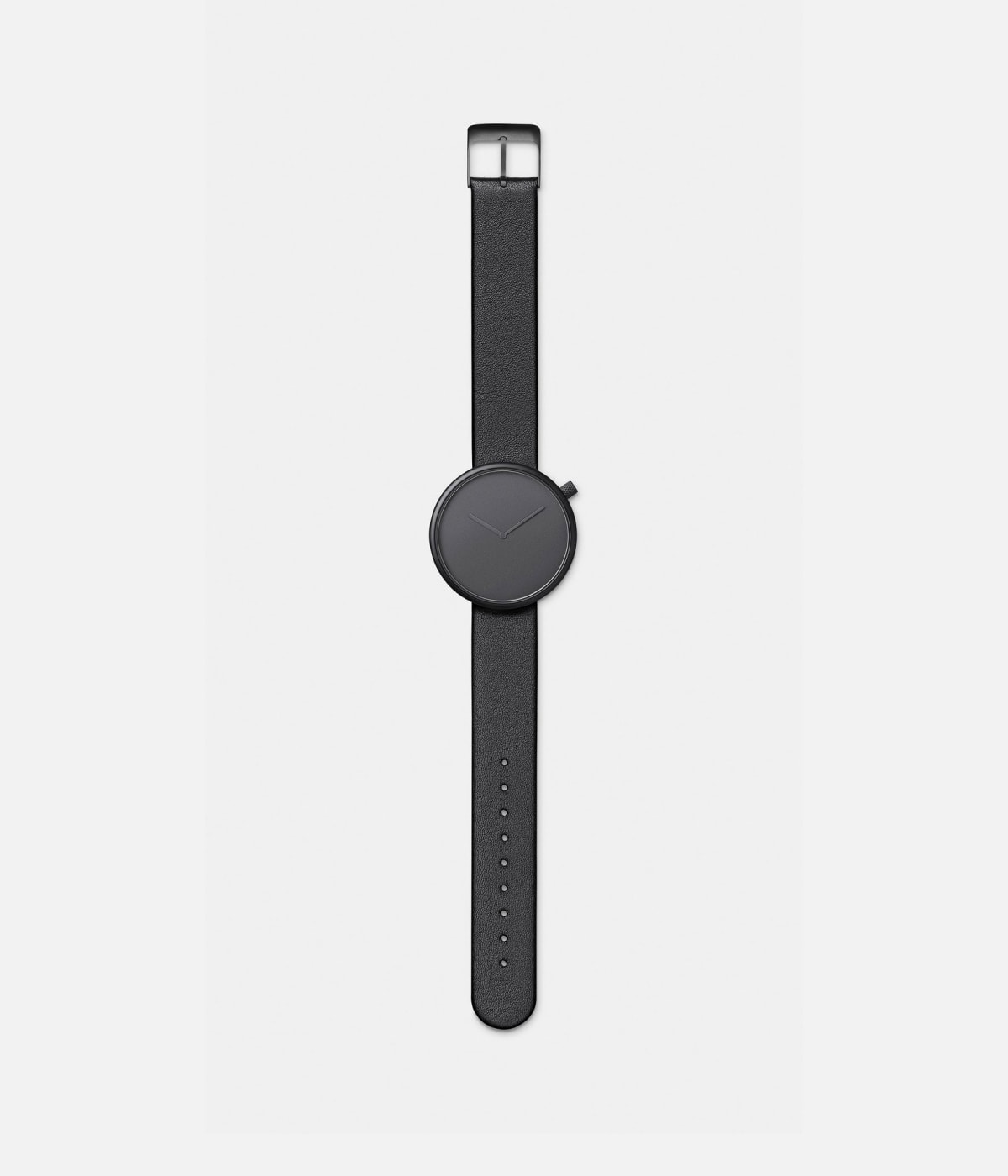 Circular facet watch