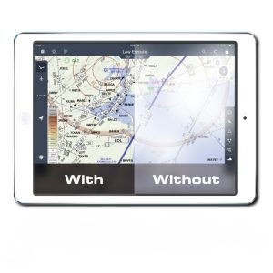 Anti-Glare Screen for pilots