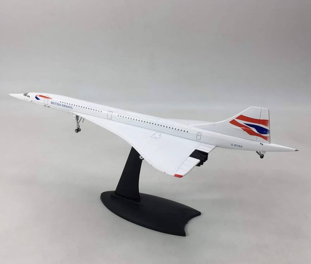 Concorde Metal Model
