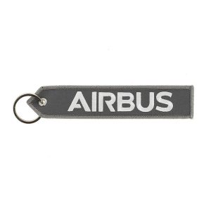Leather Aircraft Keychain