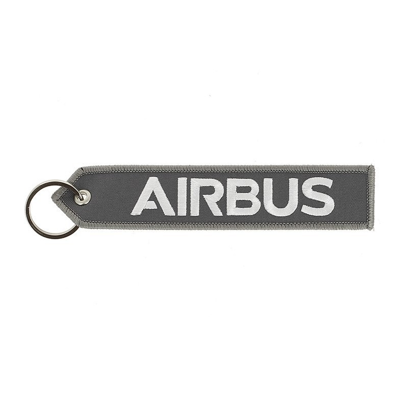 Leather Aircraft Keychain